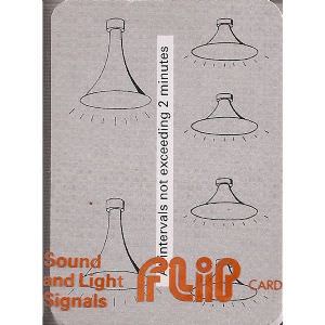 Sound, Distress and Light Signals  flip cards STU0075 (click for enlarged image)